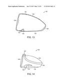 GOLF CLUB HEAD WITH FLEXURE diagram and image