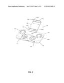 GAME CONTROLLER WITH CLAMP FOR PORTABLE DEVICE diagram and image