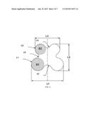 HELICAL EXTRUSION OF UNSYMMETRICAL MULTI-LOBED CATALYST SUPPORTS diagram and image