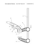 Bar clamp having a ratchet mechanism for fastening a clamped work piece diagram and image