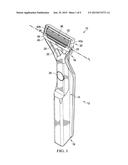 HEATED SHAVING RAZOR diagram and image