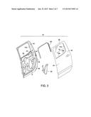 VEHICLE DOOR STRUCTURE diagram and image