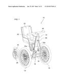 CART FOR USE WITH PEDAL-CYCLE OR OTHER TILT-CORNERING VEHICLE diagram and image