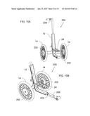 CART FOR USE WITH PEDAL-CYCLE OR OTHER TILT-CORNERING VEHICLE diagram and image