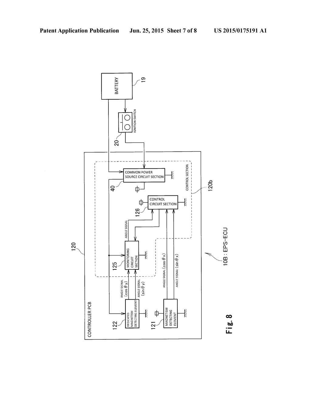 ELECTRONIC CONTROL UNIT FOR ELECTRIC POWER STEERING - diagram, schematic, and image 08