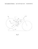 Bicycle Frame Rear suspension with Flexing Frame Segment diagram and image