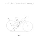 Bicycle Frame Rear suspension with Flexing Frame Segment diagram and image