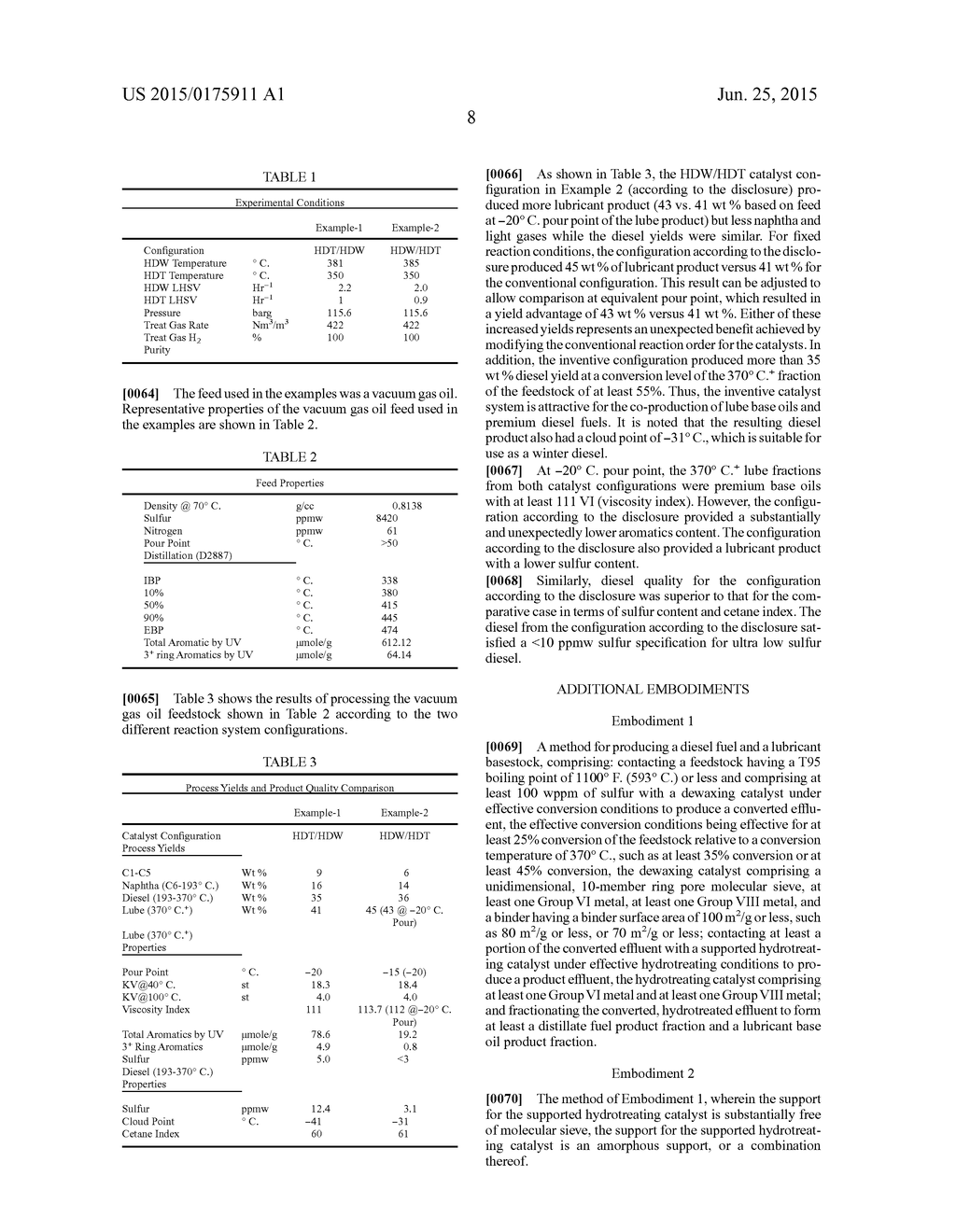 CO-PRODUCTION OF LUBRICANTS AND DISTILLATE FUELS - diagram, schematic, and image 09