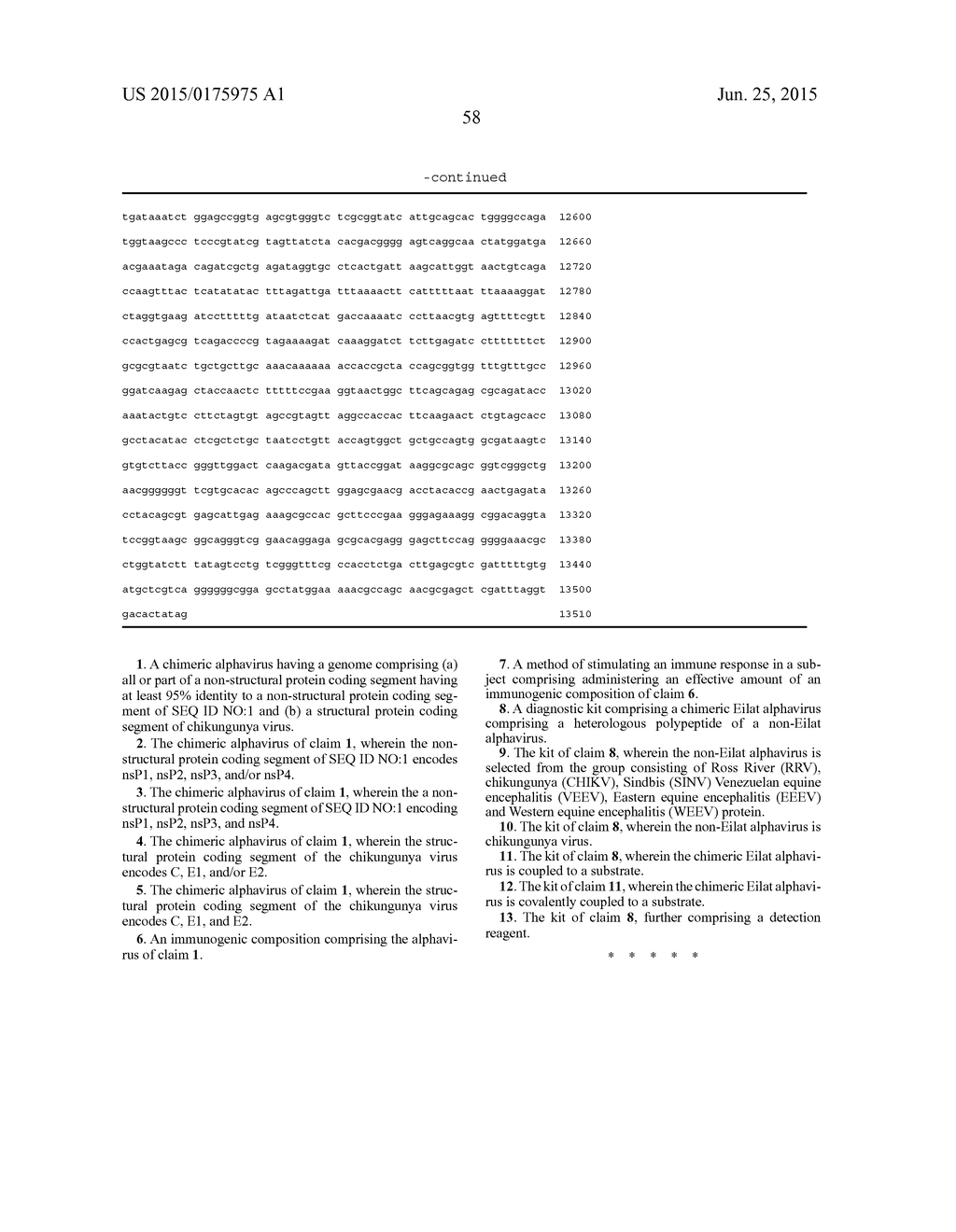 Alphavirus Compositions and Methods of Use - diagram, schematic, and image 76