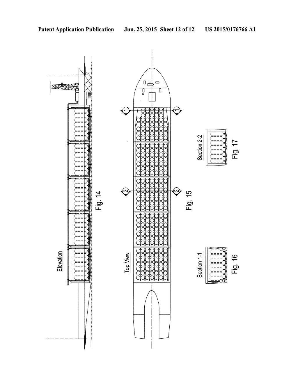 System and Method for Loading, Storing and Offloading Natural Gas from     Ships - diagram, schematic, and image 13