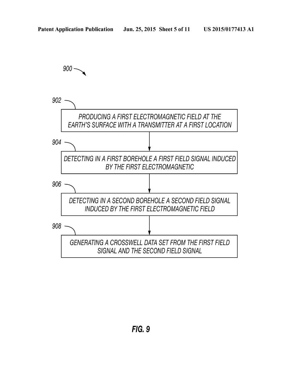 Method And Apparatus To Generate A Crosswell Data Set - diagram, schematic, and image 06