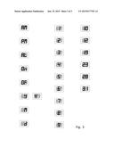 ARRANGEMENT OF ELECTRODES FOR A DIGITAL DISPLAY diagram and image