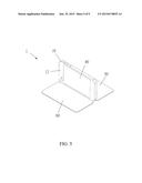 SMART PHONE/TABLET COMPUTER DISPLAYABLE AND OPERABLE ON FRONT AND REAR     SIDES OR MULTIPLE SIDES diagram and image