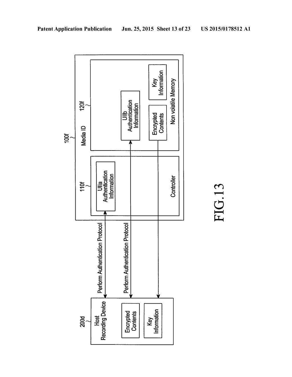 METHOD, HOST, STORAGE, AND MACHINE-READABLE STORAGE MEDIUM FOR PROTECTING     CONTENT - diagram, schematic, and image 14