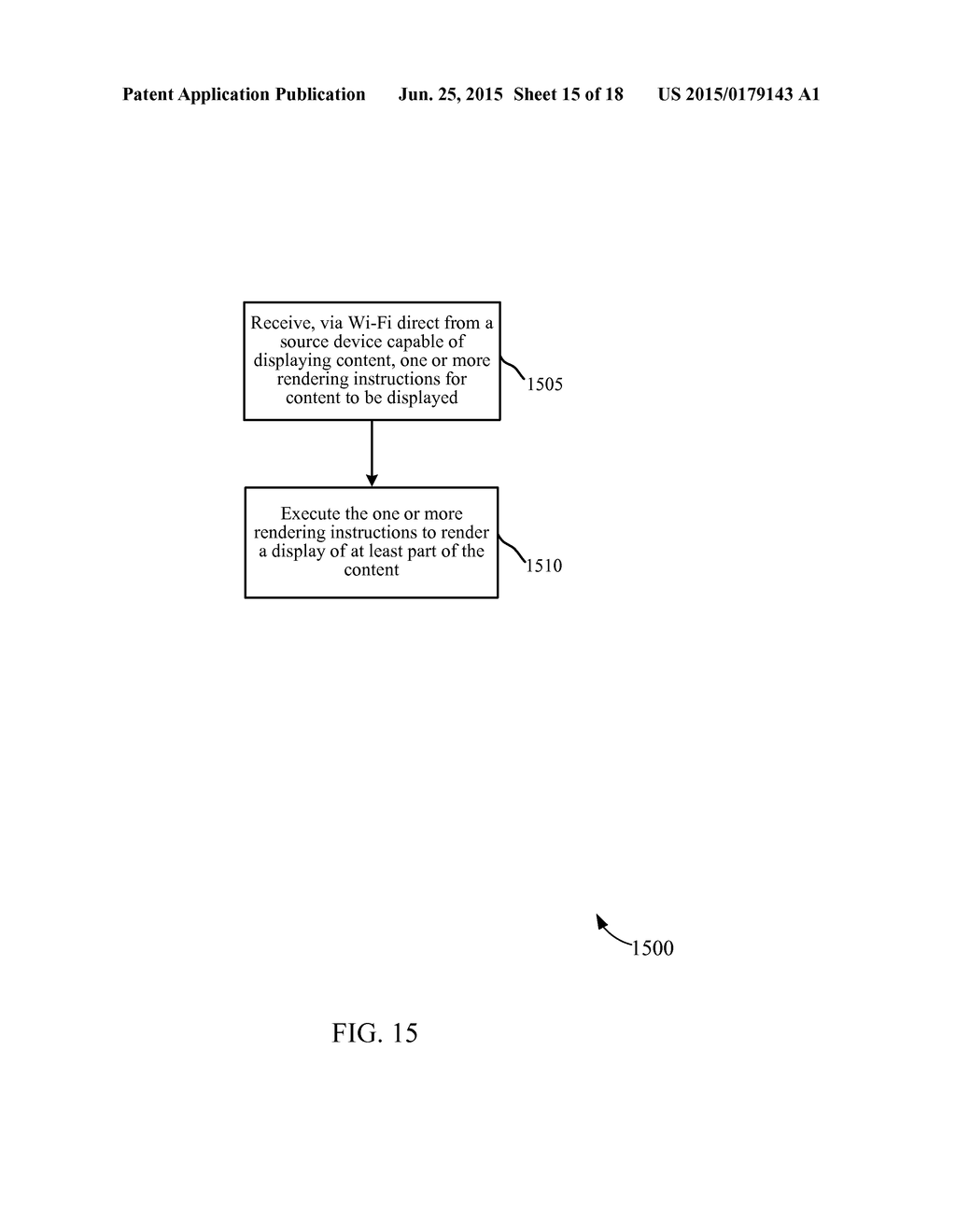 REMOTE RENDERING FOR EFFICIENT USE OF WIRELESS BANDWIDTH FOR WIRELESS     DOCKING - diagram, schematic, and image 16