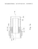 COAXIAL CABLE CONNECTOR AND THREADED CONNECTOR diagram and image