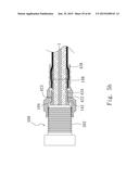 COAXIAL CABLE CONNECTOR AND THREADED CONNECTOR diagram and image