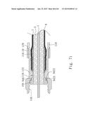 COAXIAL CABLE CONNECTOR AND THREADED CONNECTOR diagram and image