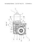 MOTOR WITH SPEED REDUCTION MECHANISM diagram and image