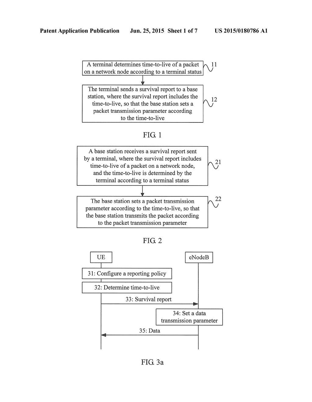 METHOD FOR SETTING PARAMETER IN DATA TRANSMISSION SERVICE, TERMINAL, AND     BASE STATION - diagram, schematic, and image 02