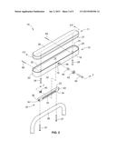 SLIDING ARM MECHANISM FOR WHEELCHAIRS diagram and image