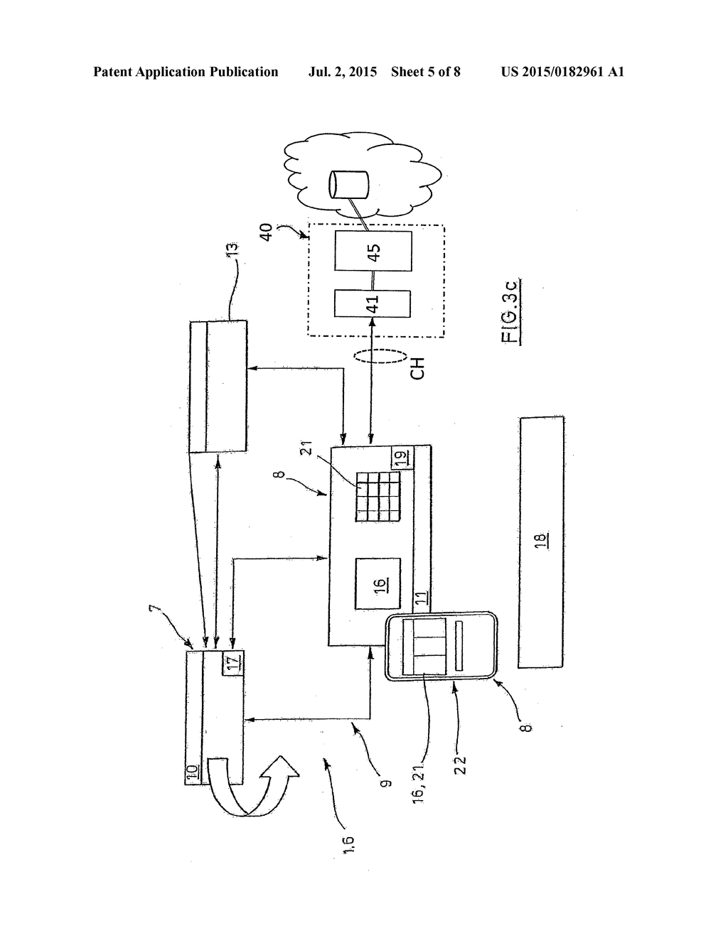 Laboratory Device System and Laboratory Device for Treating Fluids and     Solids, and Method for Operating a Laboratory Device - diagram, schematic, and image 06