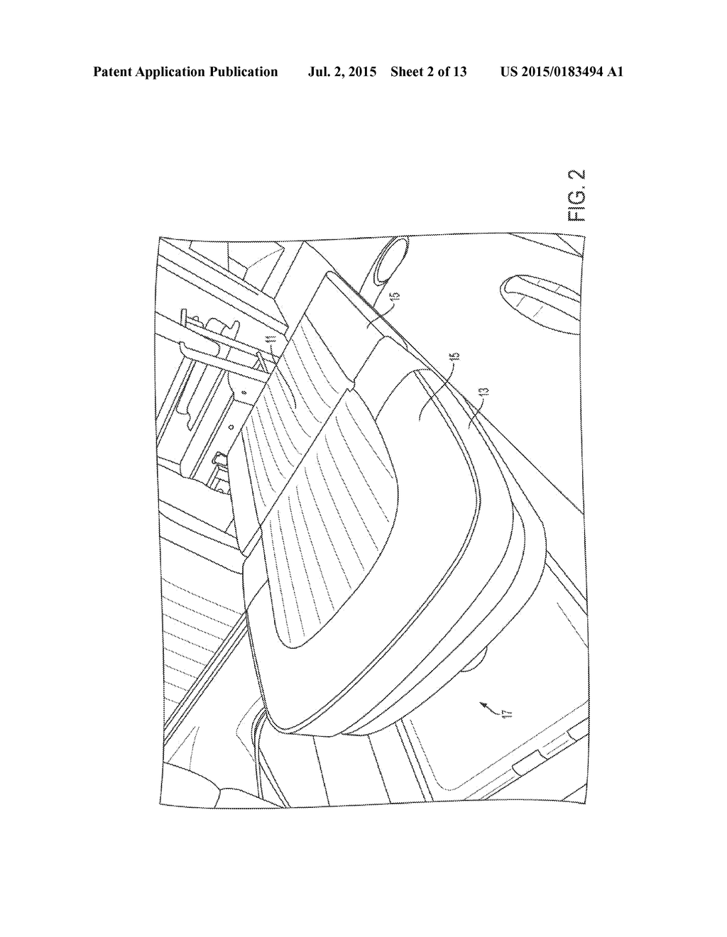 SEAT AND SEAT BACK ASSEMBLY - diagram, schematic, and image 03