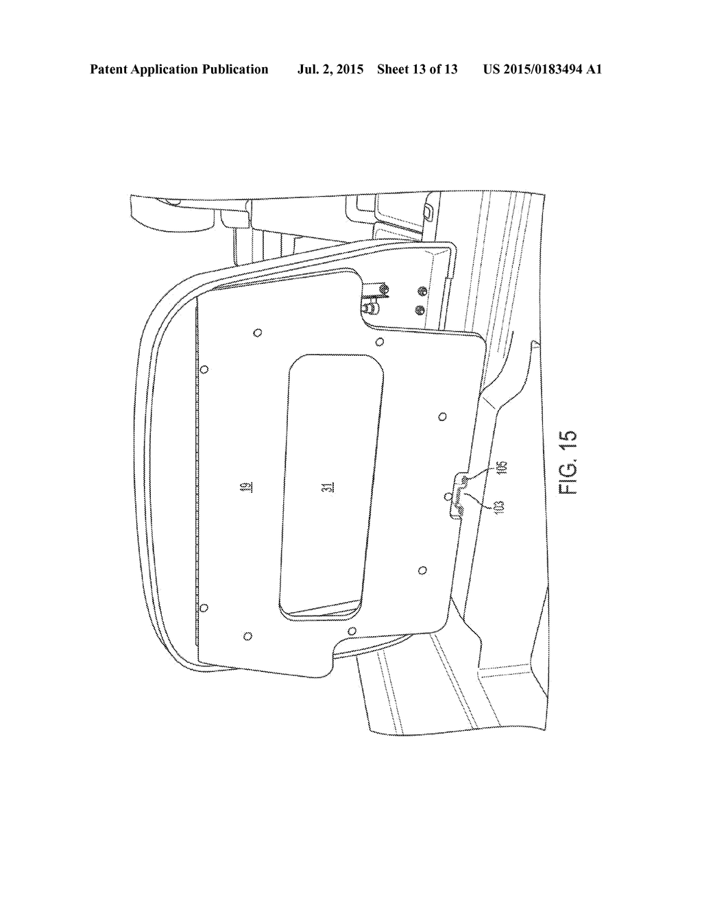 SEAT AND SEAT BACK ASSEMBLY - diagram, schematic, and image 14