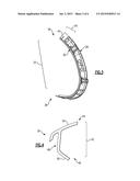 Device and Method for Repairing A Forward Frame V-Blade In An Aircraft     Engine diagram and image