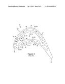 INTERIOR COOLING CIRCUITS IN TURBINE BLADES diagram and image