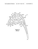 STRUCTURAL CONFIGURATIONS AND COOLING CIRCUITS IN TURBINE BLADES diagram and image