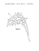 STRUCTURAL CONFIGURATIONS AND COOLING CIRCUITS IN TURBINE BLADES diagram and image