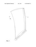 METAL LEADING EDGE PROTECTIVE STRIPS FOR AIRFOIL COMPONENTS AND METHOD     THEREFOR diagram and image