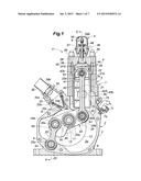 TWO-STROKE ENGINE WITH FUEL INJECTION diagram and image