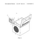 PORTABLE CONTAINER WITH FAN diagram and image