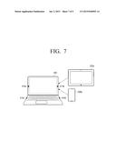 ELECTRONIC DEVICE AND METHOD OF OPERATING APPLICATION THEREOF diagram and image