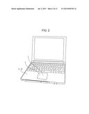 TOUCH PAD INPUT DEVICE diagram and image