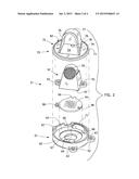 COMPUTER KEYBOARD WITH ARTICULATED ULTRASONIC USER PROXIMITY SENSOR diagram and image