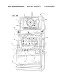 WAGERING GAMING DEVICE HAVING SIMULATED CONTROL OF MOVEMENT OF GAME     FUNCTIONAL ELEMENTS diagram and image