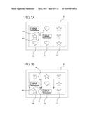 WAGERING GAMING DEVICE HAVING SIMULATED CONTROL OF MOVEMENT OF GAME     FUNCTIONAL ELEMENTS diagram and image