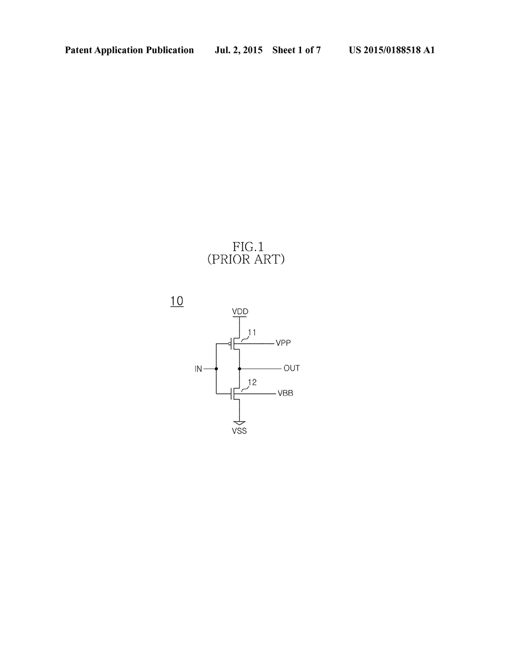 SEMICONDUTOR APPARATUS FOR CONTROLLING BACK BIAS - diagram, schematic, and image 02