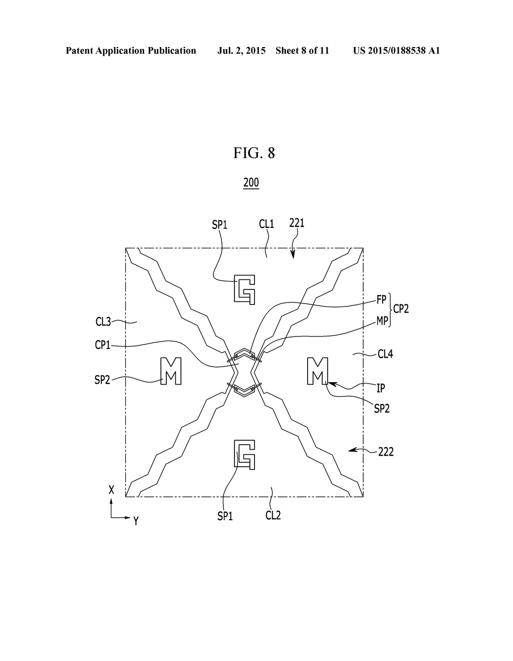 TOUCH PANEL AND DISPLAY DEVICE INCLUDING THE SAME - diagram, schematic, and image 09