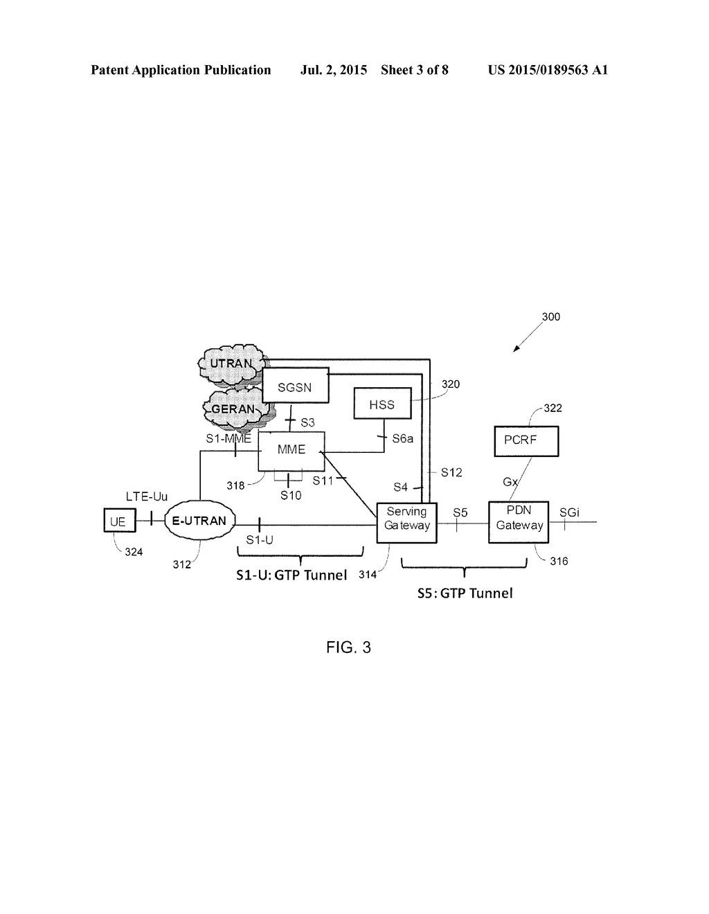 SYSTEM AND METHOD FOR DISTRIBUTED MOBILITY MANAGEMENT WITH GPRS TUNNELING     PROTOCOL - diagram, schematic, and image 04