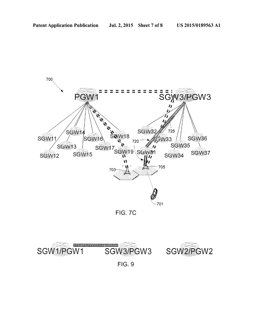 SYSTEM AND METHOD FOR DISTRIBUTED MOBILITY MANAGEMENT WITH GPRS TUNNELING     PROTOCOL - diagram, schematic, and image 08