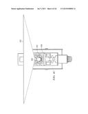 MILKING BOX WITH A ROBOTIC ATTACHER HAVING A THREE-DIMENSIONAL RANGE OF     MOTION diagram and image