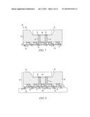 METHODS OF FORMING SEMICONDUCTOR STRUCTURES INCLUDING MEMS DEVICES AND     INTEGRATED CIRCUITS ON OPPOSING SIDES OF SUBSTRATES, AND RELATED     STRUCTURES AND DEVICES diagram and image