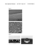 SUPER-HYDROPHOBIC FIBER HAVING NEEDLE-SHAPED NANO STRUCTURE ON ITS     SURFACE, METHOD FOR FABRICATING THE SAME AND FIBER PRODUCT COMPRISING THE     SAME diagram and image