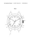 SATELLITE RADIO-CONTROLLED WRISTWATCH diagram and image