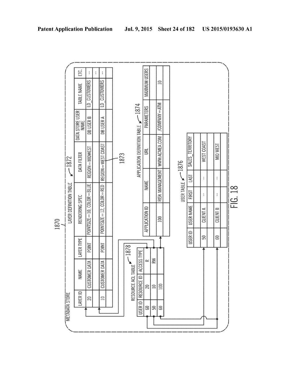 METHOD, SYSTEM, AND PROGRAM FOR AN IMPROVED ENTERPRISE SPATIAL SYSTEM - diagram, schematic, and image 25