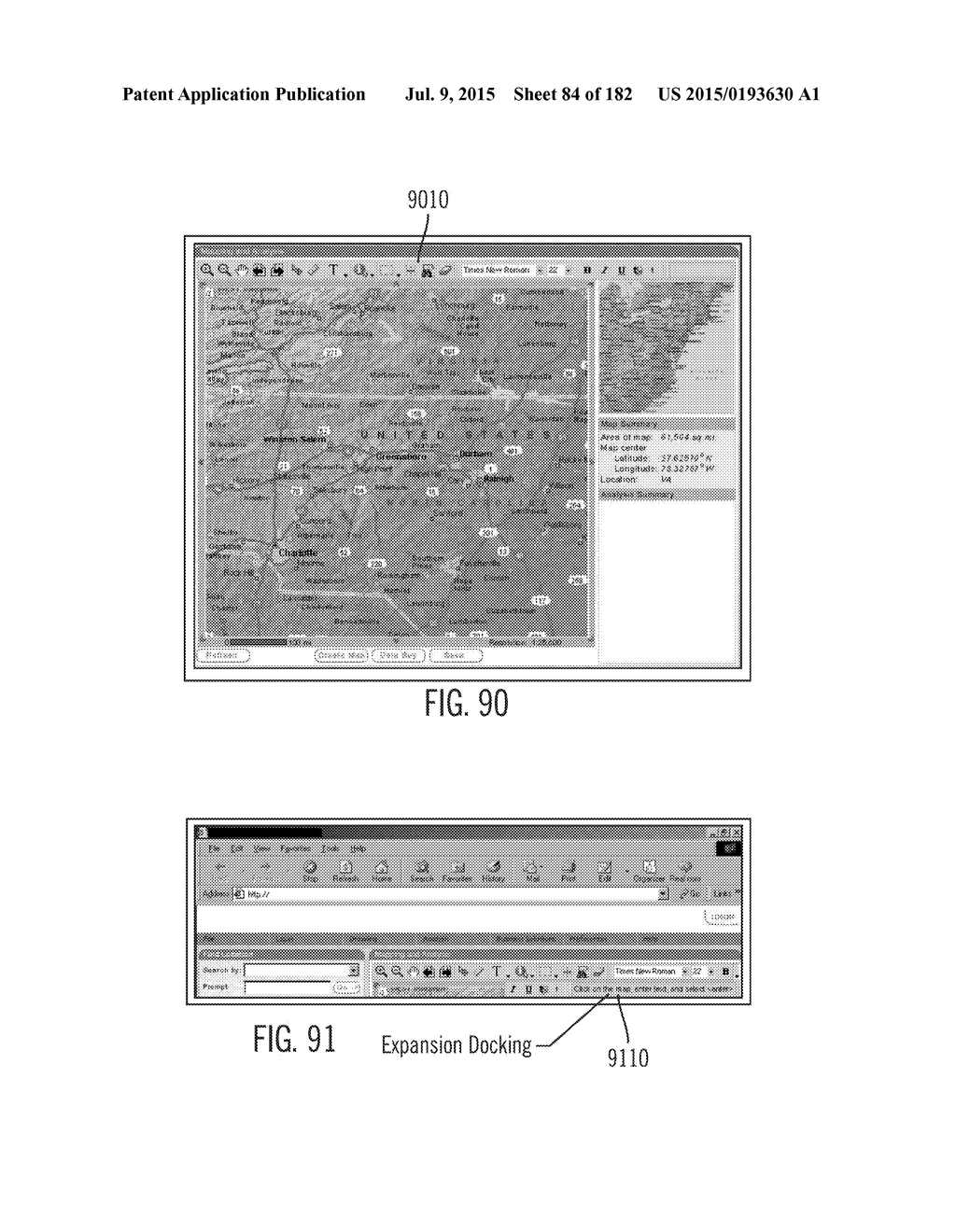 METHOD, SYSTEM, AND PROGRAM FOR AN IMPROVED ENTERPRISE SPATIAL SYSTEM - diagram, schematic, and image 85